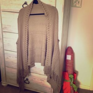 Knit Cape
